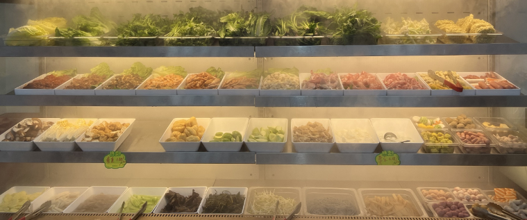 冒菜一般有些什么食材呢，給大家分享一下